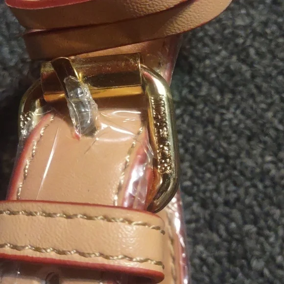 Michael Kors Brown Jet Setter Unique Tote Metallic Brown Bag - Picture 4 of 16